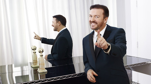 GOLDEN GLOBES 2016: Ricky Gervais torna per la quarta volta!