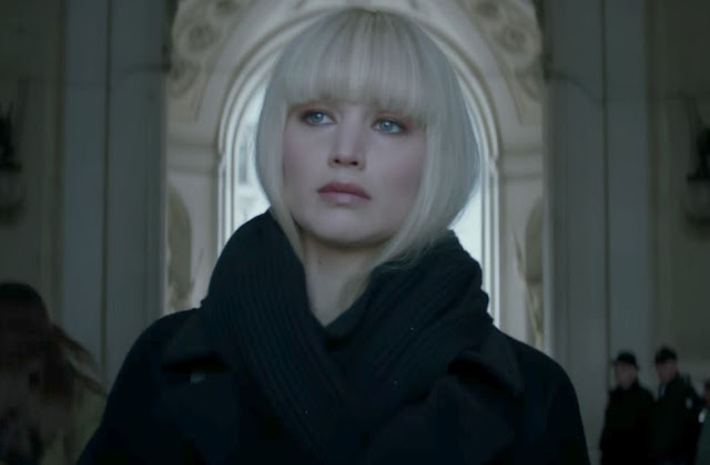 Jennifer Lawrence nel primo trailer del thriller ‘Red Sparrow’